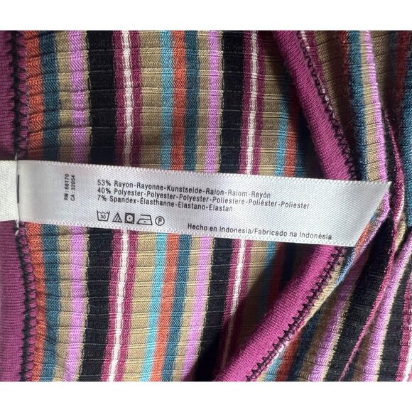 Free People Intimately Put A Stripe On It Thong Bodysuit Long Sleeve X-Small - Picture 6 of 10